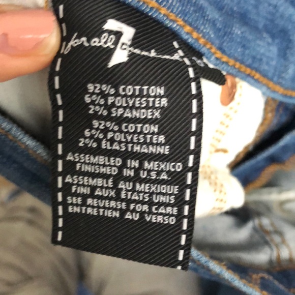 NTW 7 for all mankind super skinny jeans - Picture 6 of 7